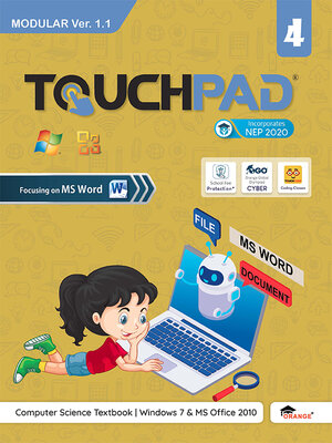 cover image of Touchpad Modular Ver. 1.1 Class 4: Windows 7 & MS Office 2010
